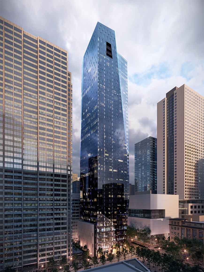 Rendering of building proposal from record 3034241-LU