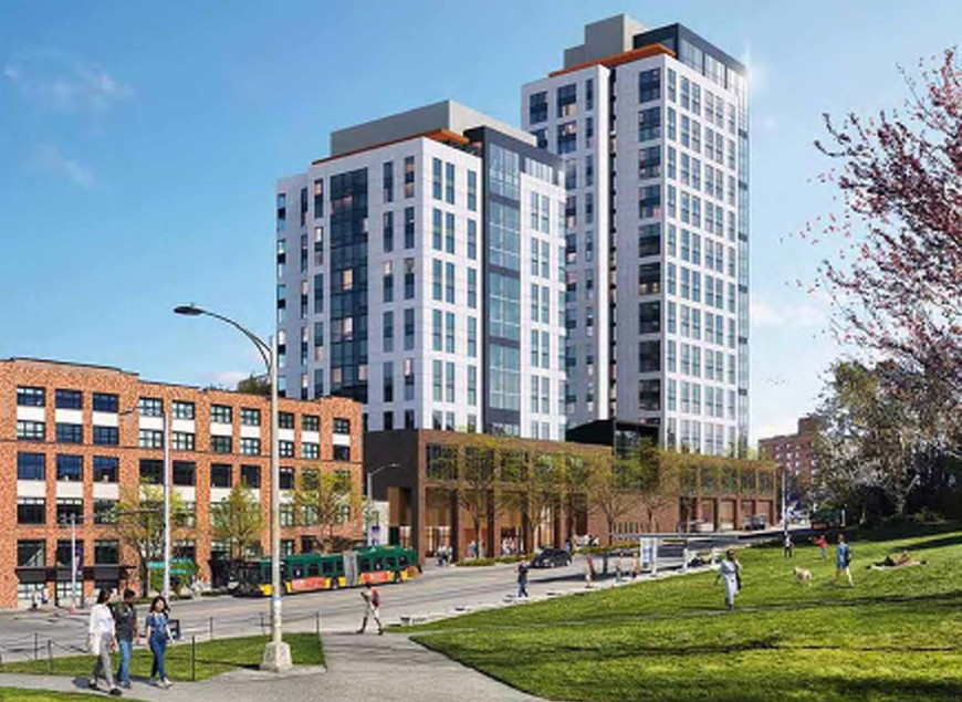 Rendering of building proposal from record 3034224-LU