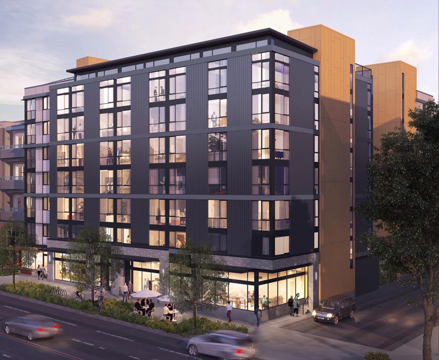 Rendering of building proposal from record 3036533-LU