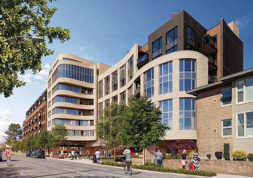 Rendering of building proposal from record 3034353-LU