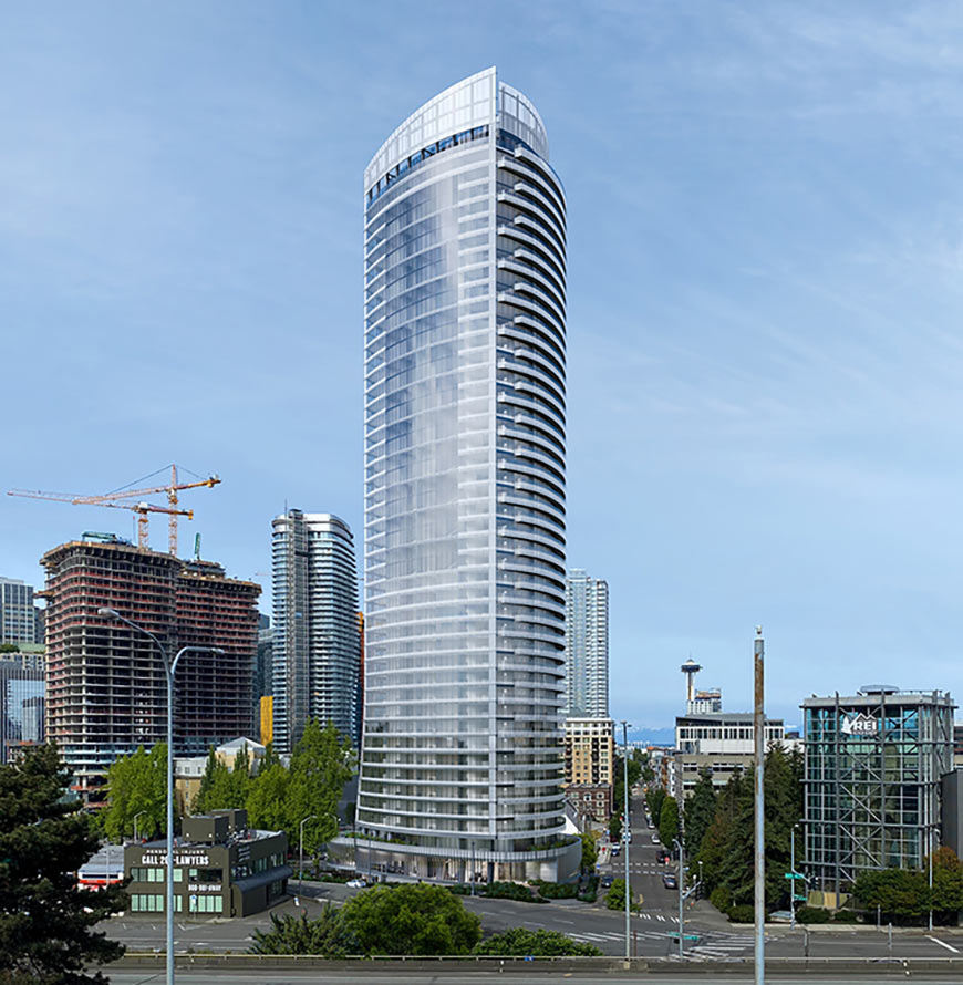 Rendering of building proposal from record 3033060-LU