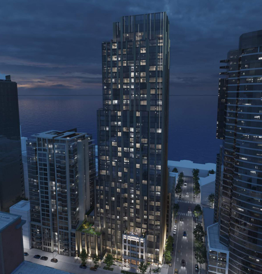 Rendering of building proposal from record 3031140-LU