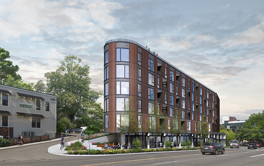 Rendering of building proposal from record 3035906-LU