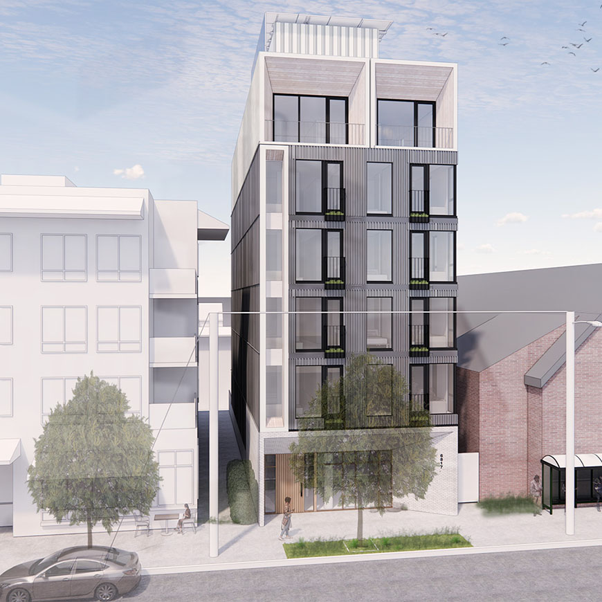 Rendering of building proposal from record 3032404-LU