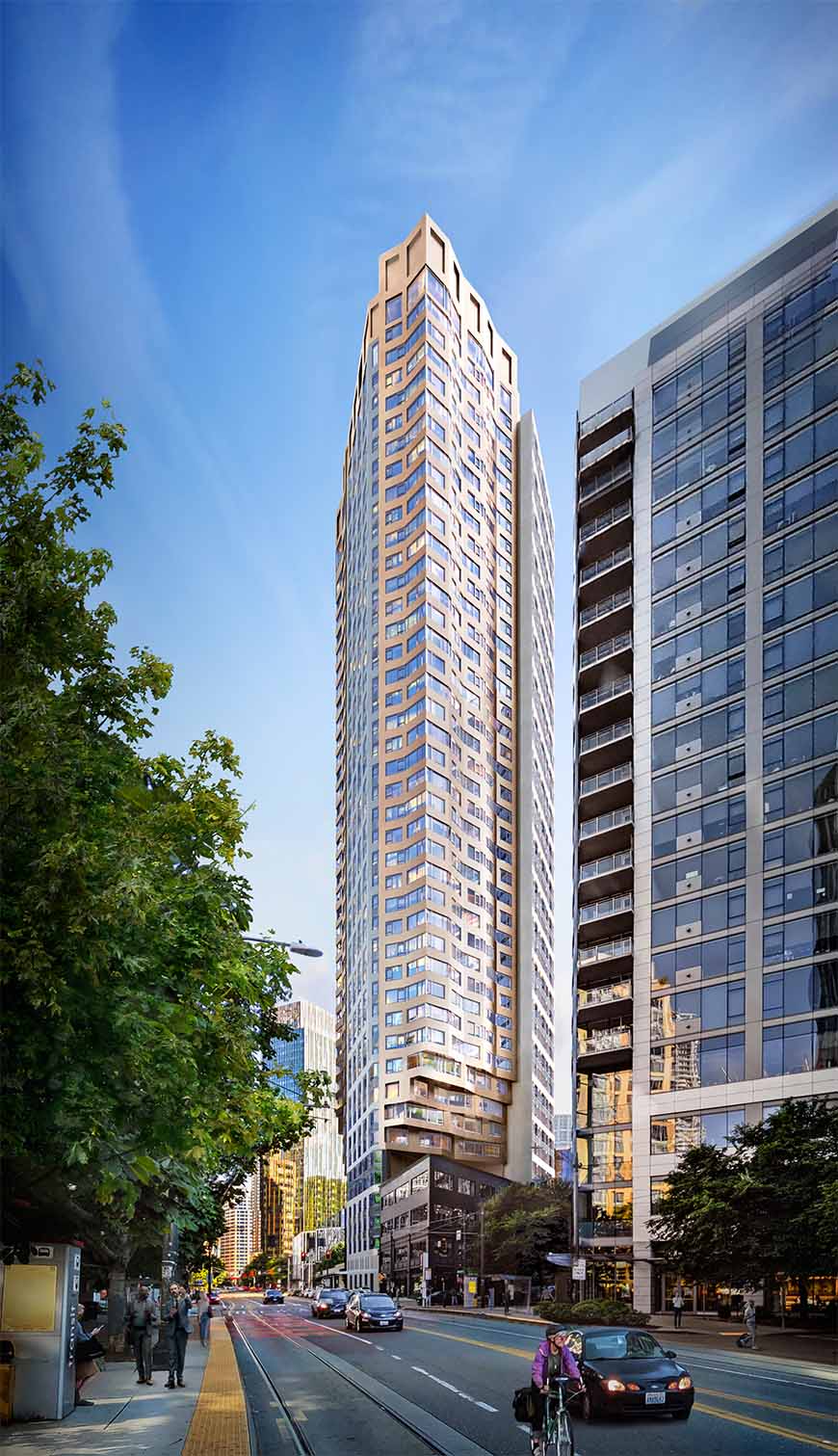 Rendering of building proposal from record 3037081-LU