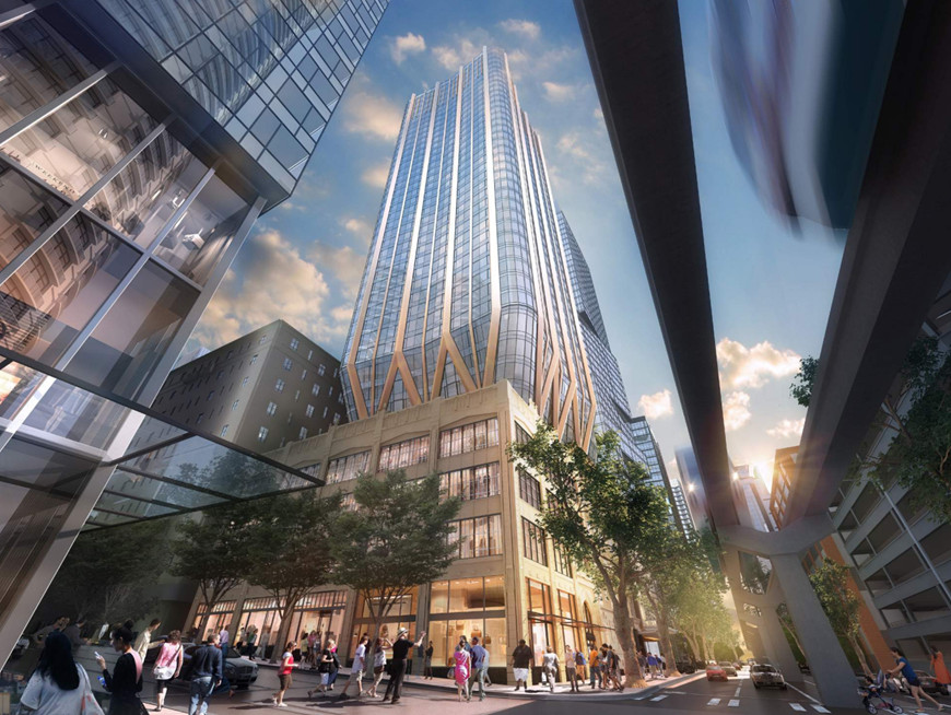 Rendering of building proposal from record 3028017-LU