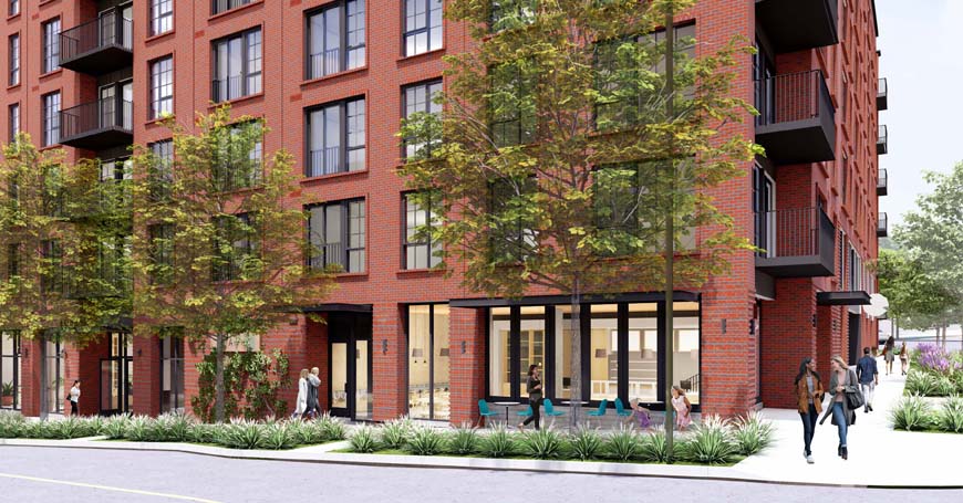 Rendering of building proposal from record 3040139-LU